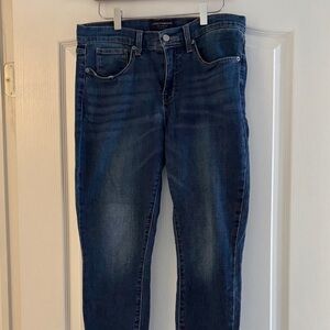 Lucky Brand Dark Blue Ankle Jeans